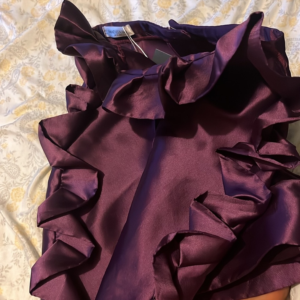 IMAD EDUSO purple short. - Picture 3 of 5